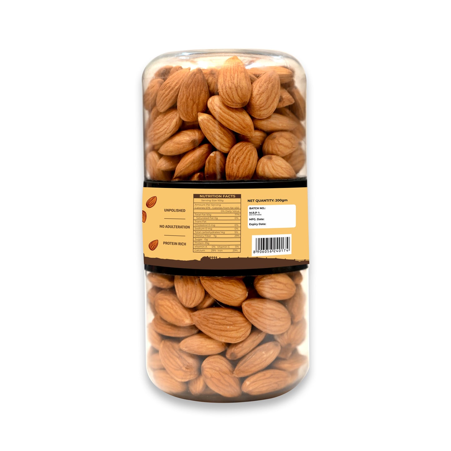 Farmse Almond (Badam Boost) 250 GM