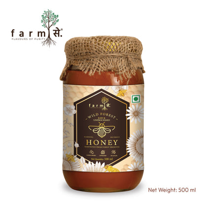 FarmSe A2 Gir Cow Ghee & Wild Forest Honey Combo