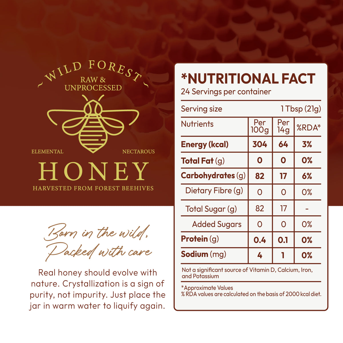 FarmSe A2 Gir Cow Ghee & Wild Forest Honey Combo