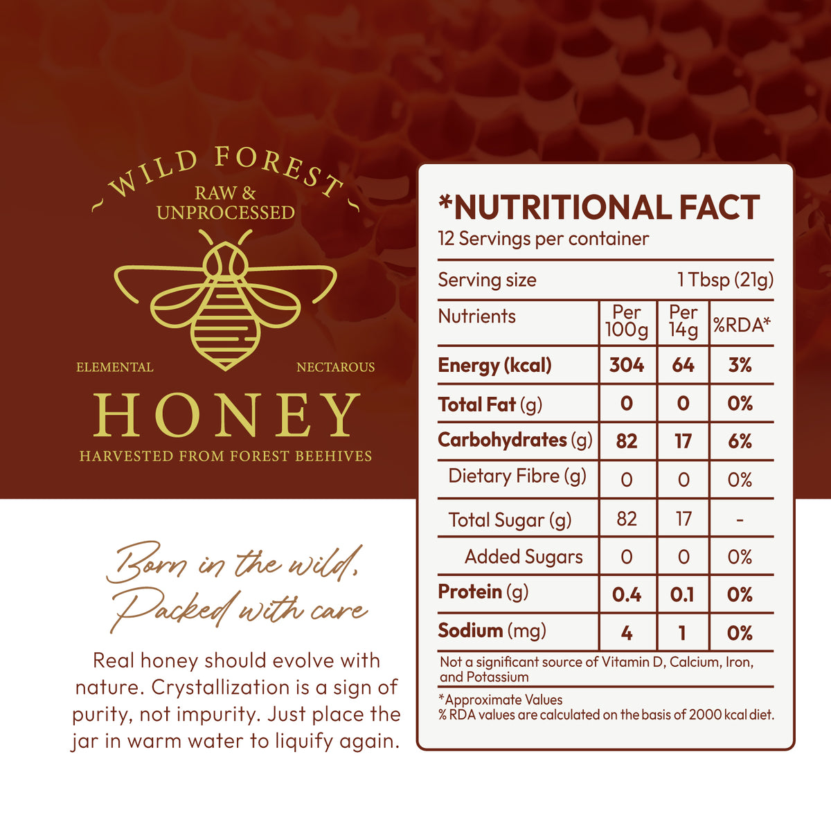 FarmSe A2 Gir Cow Ghee 150ml | Bilona Method & Wild Forest Honey 250ml  Combo