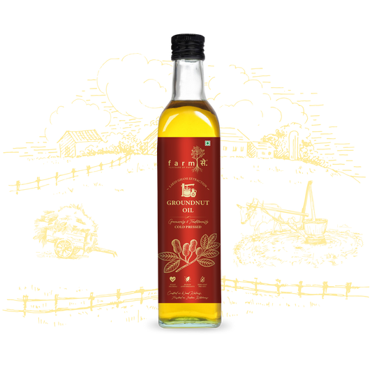 Farmse Wood Pressed Groundnut Oil – Pure, Traditional & Truly Natural