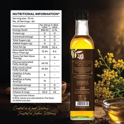 FarmSe Mustard & Groundnut Cold Pressed Oils Combo