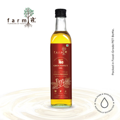 FarmSe Mustard & Groundnut Cold Pressed Oils Combo