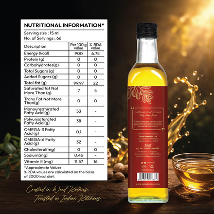 FarmSe Mustard & Groundnut Cold Pressed Oils Combo