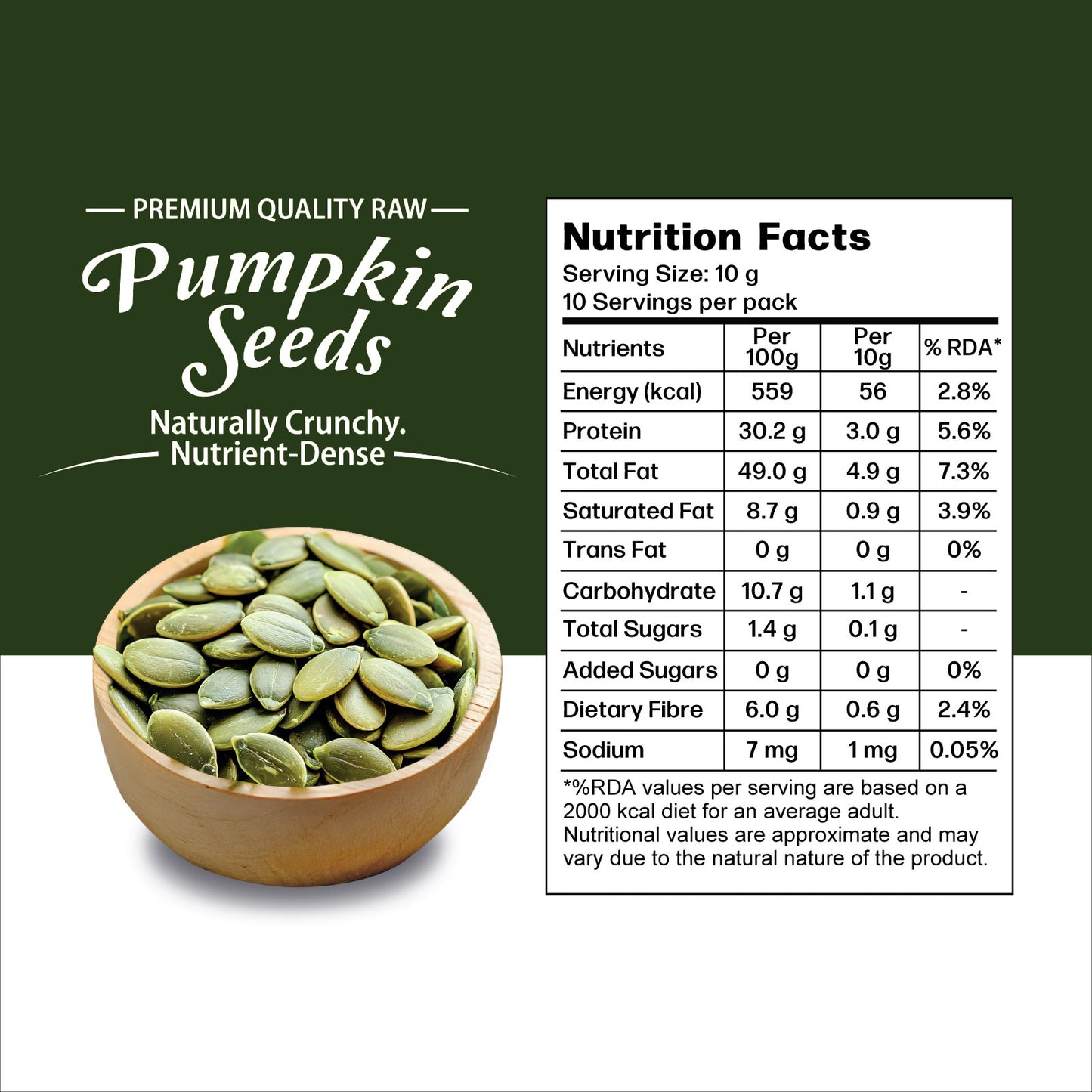 Raw Pumpkin Seeds