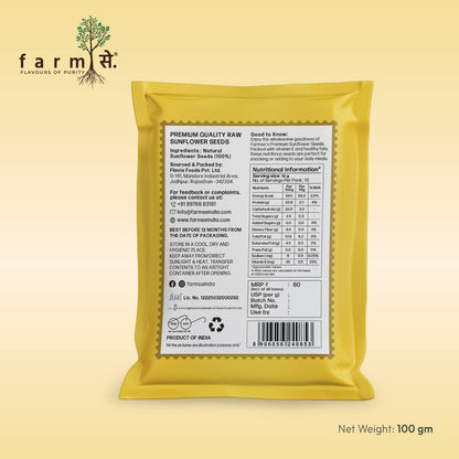 Sunflower Seeds 100 Grams