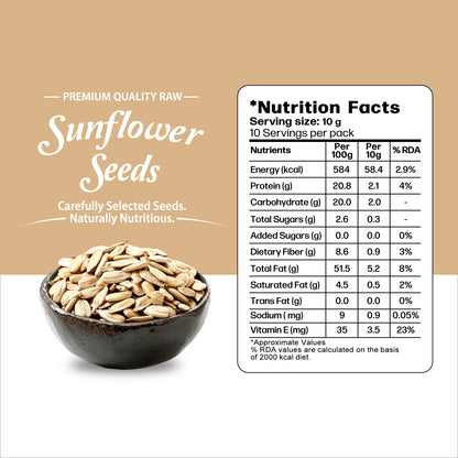 Sunflower Seeds 100 Grams