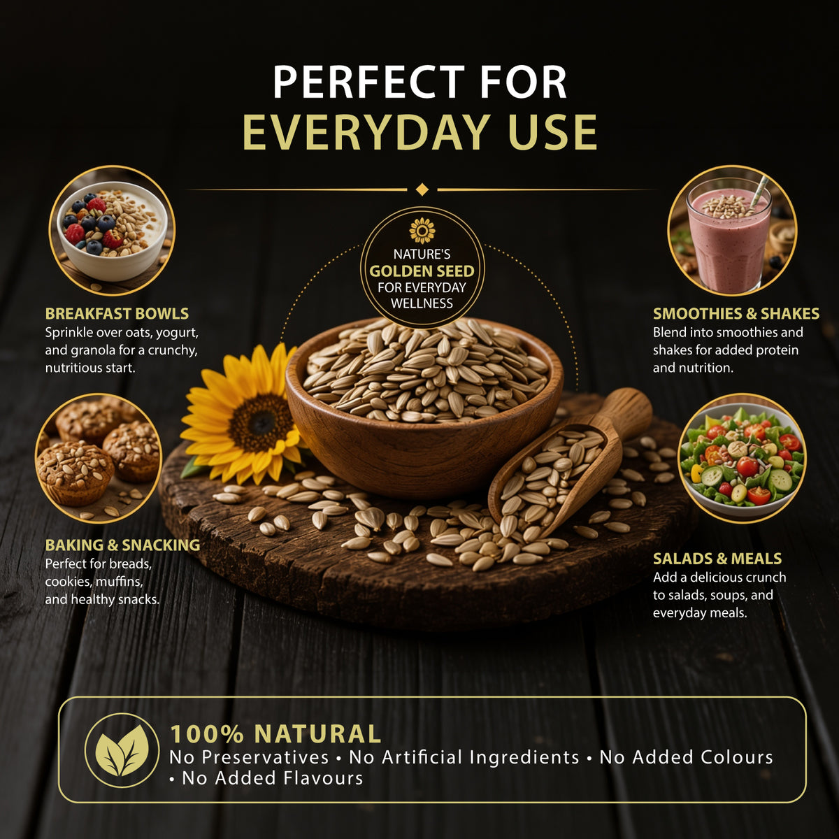 Sunflower Seeds 100 Grams
