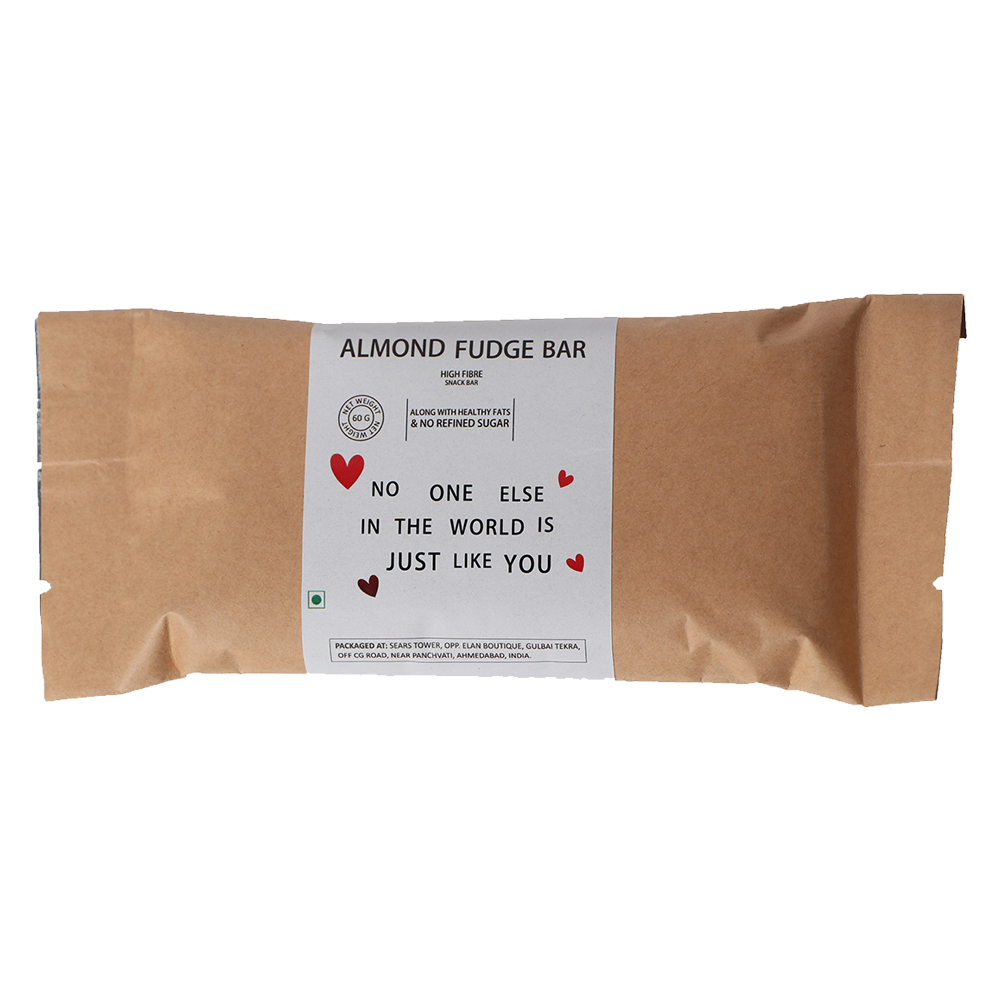 Almond Fudge Bar 50 gm (Pack Of 3)
